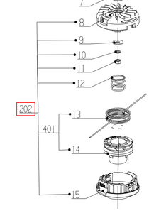 Cutting Head Set (2823709001)